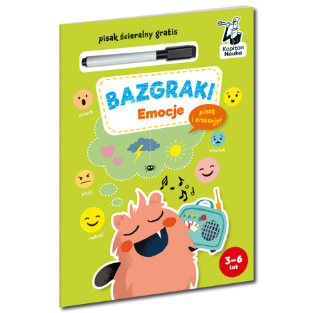 Emocje. Kapitan Nauka. Bazgraki