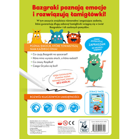 Emocje. Kapitan Nauka. Bazgraki