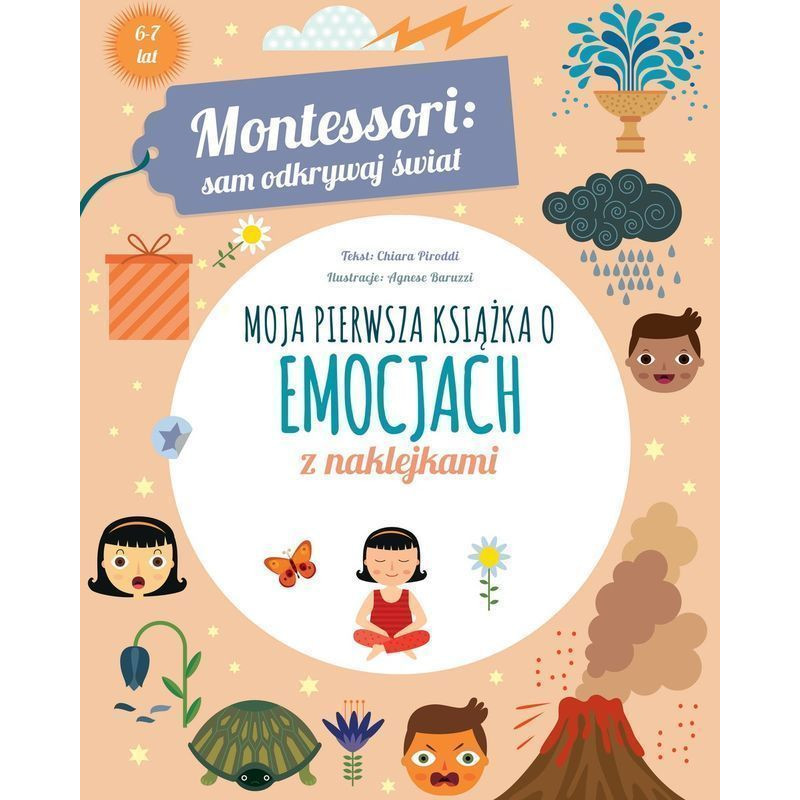 Moja pierwsza książka o emocjach. Montessori
