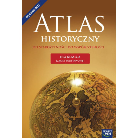 Atlas historyczny, historia Polski. Dla klas 5-8