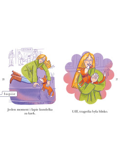 Wypadek na stacji metra. Czytam sobie. Poziom 1