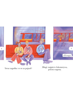 Wypadek na stacji metra. Czytam sobie. Poziom 1