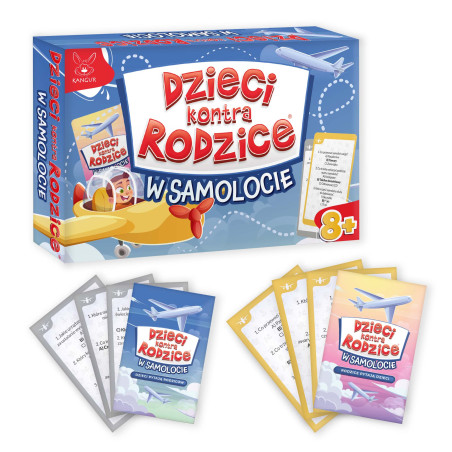 Dzieci kontra Rodzice. W samolocie. Gra