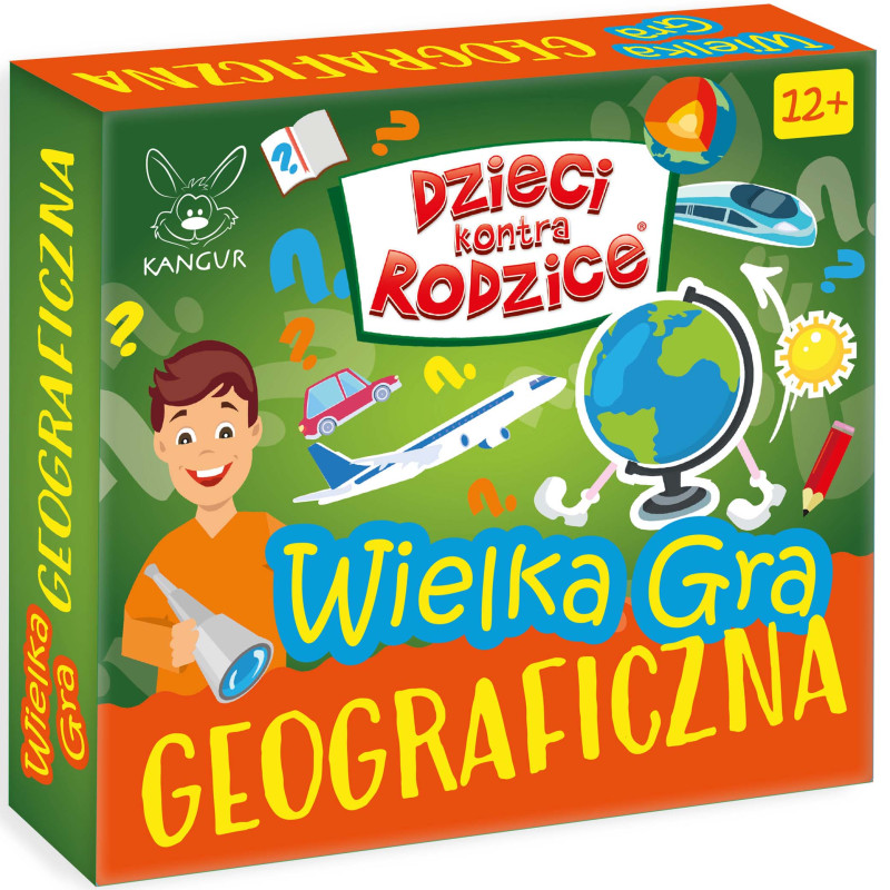Dzieci kontra Rodzice. Wielka gra geograficzna. Gra