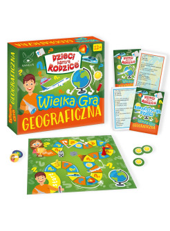 Dzieci kontra Rodzice. Wielka gra geograficzna. Gra