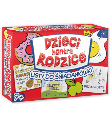 Dzieci kontra Rodzice. Listy do śniadaniówki. Gra