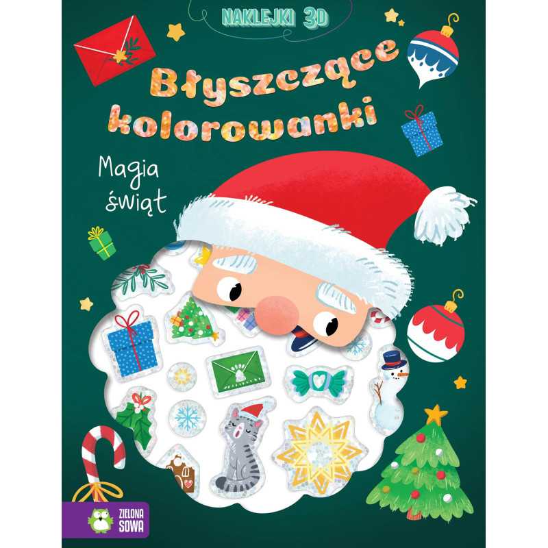 Magia Świąt. Błyszczące kolorowanki