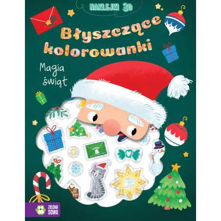 Magia Świąt. Błyszczące kolorowanki
