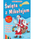 Święta z Mikołajem. Koloruję i rozwiązuję