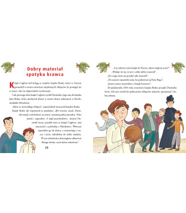 Święty Dominik Savio. Nasi Patroni.