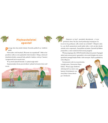 Święty Dominik Savio. Nasi Patroni.