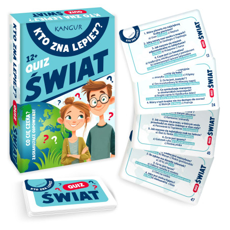 Gra Kto zna lepiej? Quiz Świat