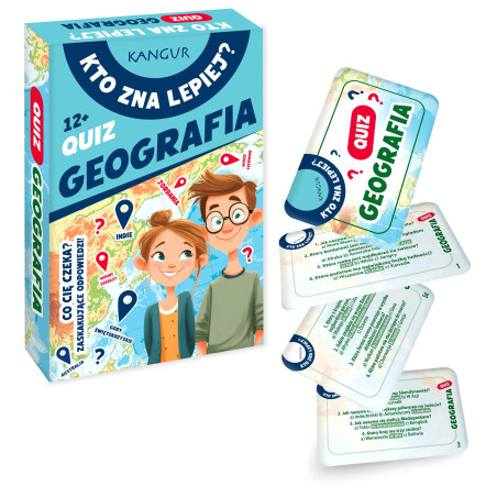 Gra Kto zna lepiej? Quiz Geografia