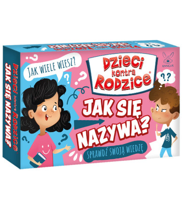 Gra Dzieci kontra Rodzice. Jak się nazywa? Gra