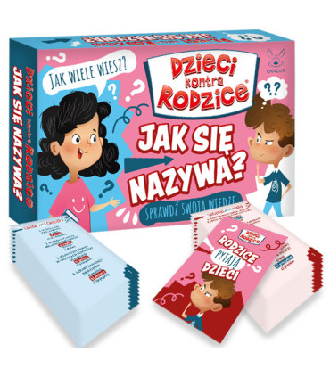 Gra Dzieci kontra Rodzice. Jak się nazywa? Gra