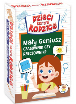 Dzieci kontra Rodzice Mały Geniusz Czasownik czy Rzeczownik? Gra