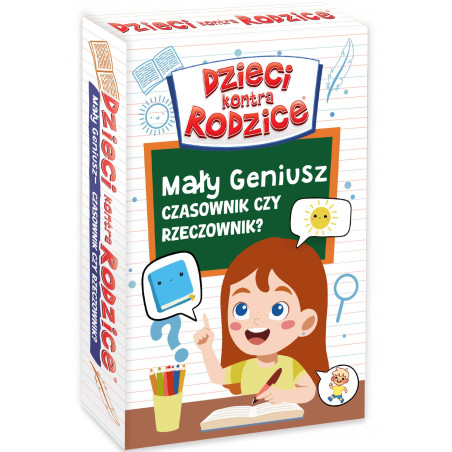 Dzieci kontra Rodzice Mały Geniusz Czasownik czy Rzeczownik? Gra