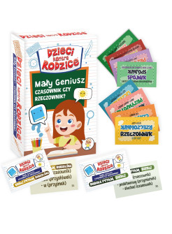 Dzieci kontra Rodzice Mały Geniusz Czasownik czy Rzeczownik? Gra