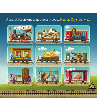 Lokomotywa Między wierszami. Gra