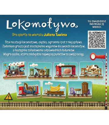 Lokomotywa Między wierszami. Gra