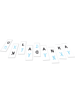 Układanka literkowa B5