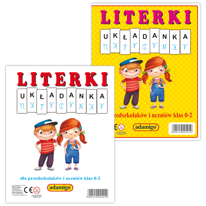 Układanka literkowa B5