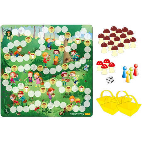 Grzybobranie. Gra