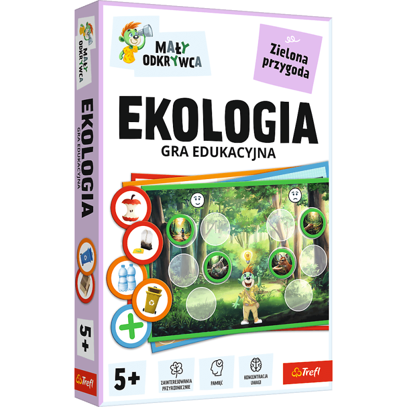 Ekologia. Mały odkrywca. Rodzina Treflików. Gra
