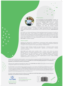 GCSE Polish. Let's write!