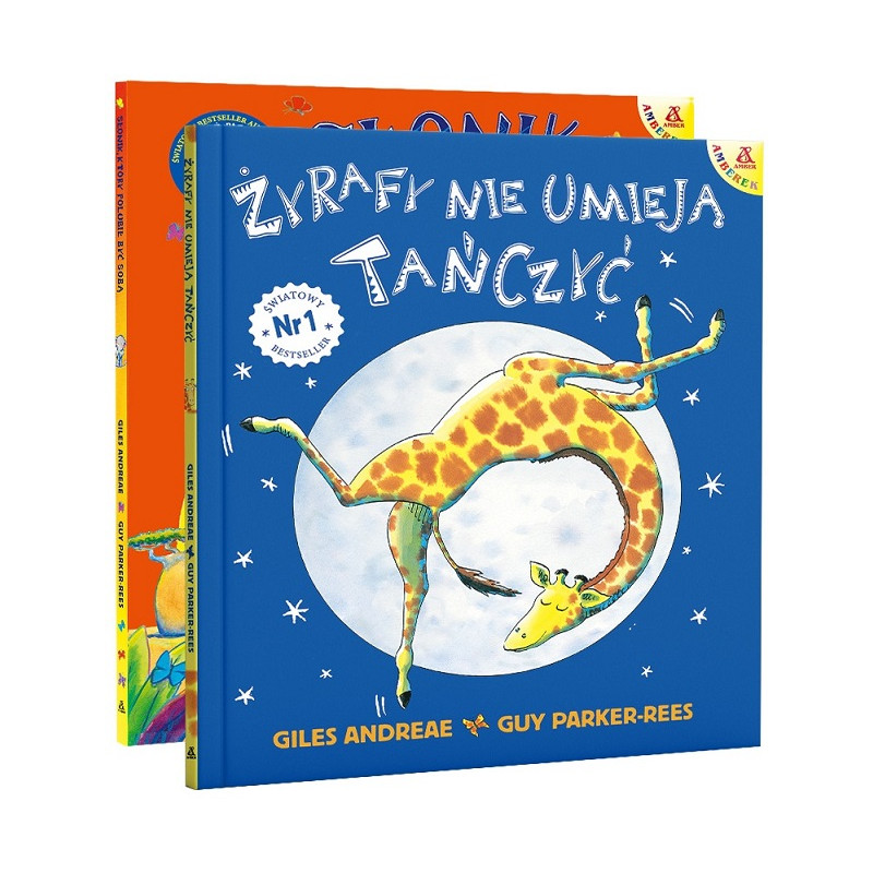 Żyrafy nie umieją tańczyć / Słoń który polubił być sobą. Pakiet