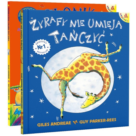 Żyrafy nie umieją tańczyć / Słoń który polubił być sobą. Pakiet