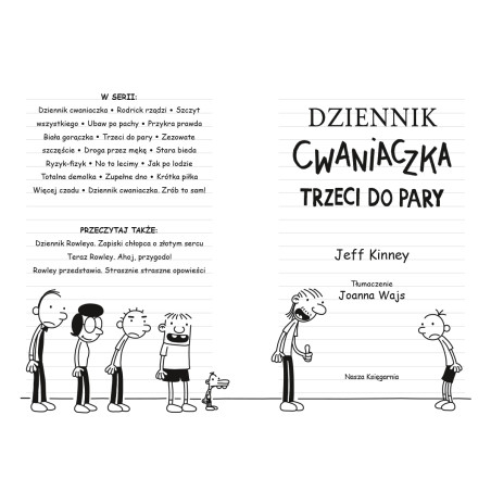 Dziennik cwaniaczka. Trzeci do pary