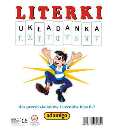 Układanka literkowa B5