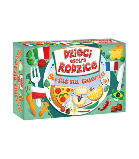 Dzieci kontra Rodzice Świat na talerzu Gra
