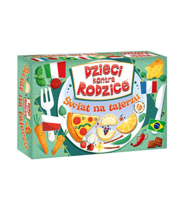 Dzieci kontra Rodzice Świat na talerzu Gra