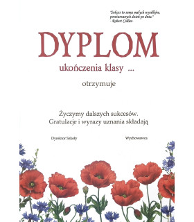 Dyplom ukończenia klasy .... S4-104