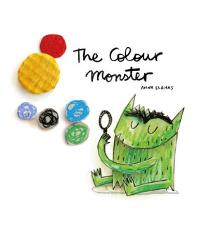 Kolorowy potwór. Książka kartonowa