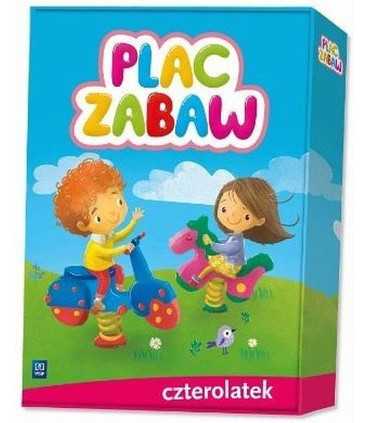 Plac zabaw. Czterolatek