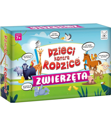 Dzieci kontra Rodzice. Zwierzęta. Gra