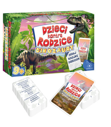 Dzieci kontra Rodzice. Dinozaury. Gra