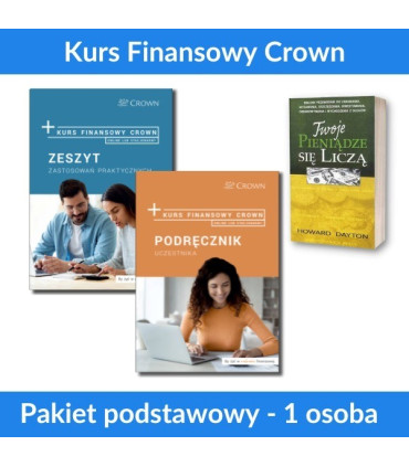 Kurs finansowy Crown. Pakiet 1 osoba