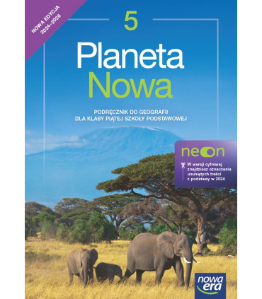 Planeta nowa. Geografia podręcznik klasa 5