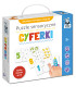 Cyferki. Puzzle sensoryczne