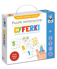 Cyferki. Puzzle sensoryczne