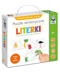Literki. Puzzle sensoryczne