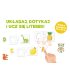Literki. Puzzle sensoryczne
