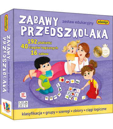 Zabawy Przedszkolaka. Zestaw gier edukacyjnych