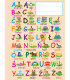 Notebook lined A5. Polish alphabet (16 pages)