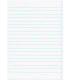 Notebook lined A5 ( 32 pages )
