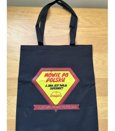 Mówię po polsku. Torba płócienna
